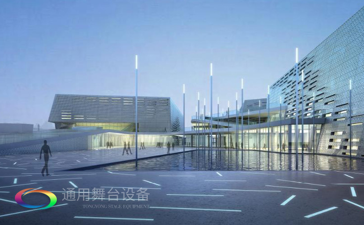 舞臺阻燃幕布通用舞臺扛起建設單位責任，加強檢查監管，落實“3個100%”要求！東莞市工人文化宮工人電影院改造工程順利完工